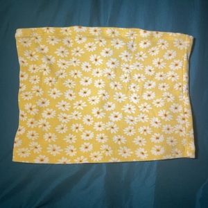 sunflower tube top